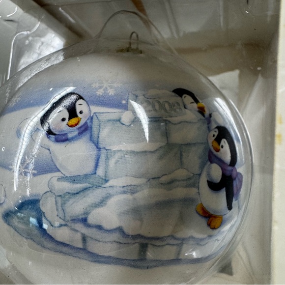Hallmark Keepsake Having a (snow)Ball Christmas ornament vintage 2008 ceramic - Picture 2 of 11